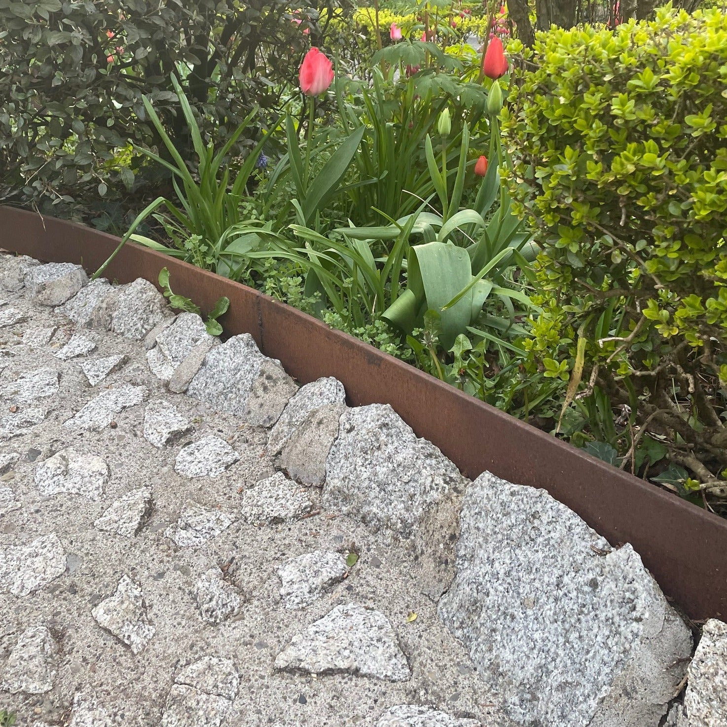 Corten flat top edging - Image 3