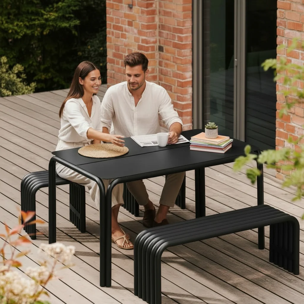 Powder-coated bench - Image 2